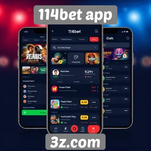 Interface do 114bet app e usabilidade para jogadores