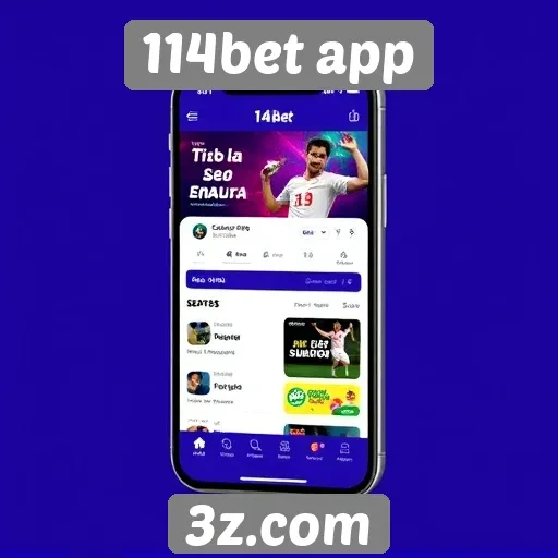 Análise da interface do usuário do 114bet app